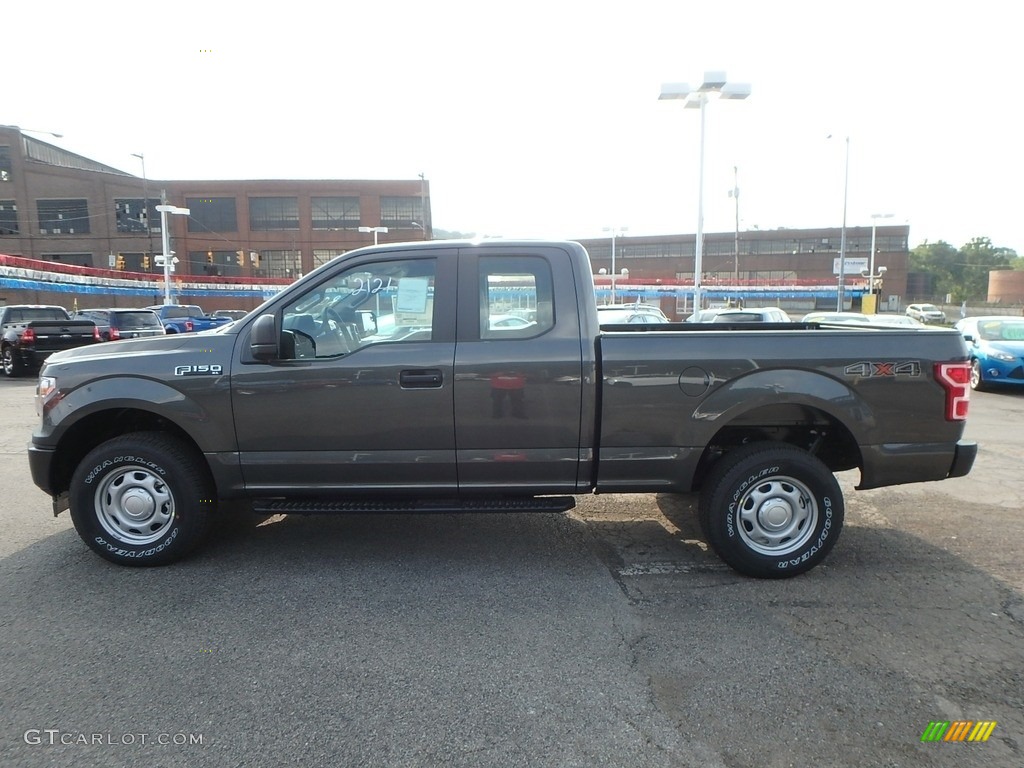 2018 F150 XL SuperCab 4x4 - Magnetic / Earth Gray photo #6