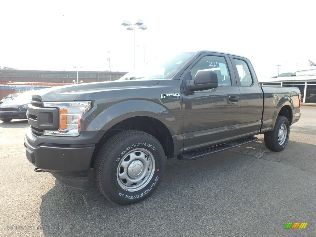 2018 F150 XL SuperCab 4x4 - Magnetic / Earth Gray photo #7