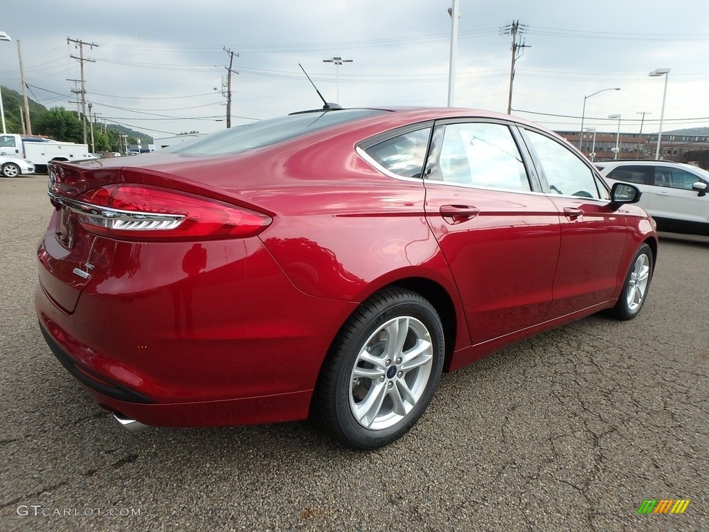 2018 Fusion SE - Ruby Red / Ebony photo #2