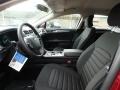 2018 Ford Fusion Ebony Interior Front Seat Photo