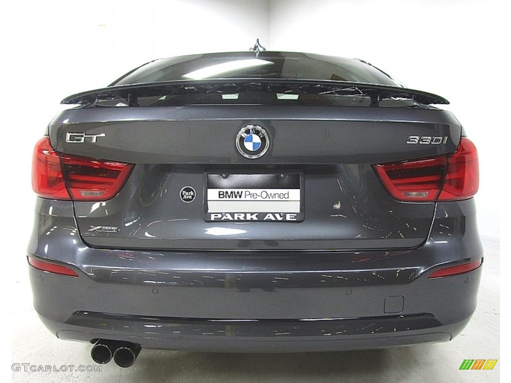 2018 3 Series 330i xDrive Gran Turismo - Mineral Grey Metallic / Black photo #4