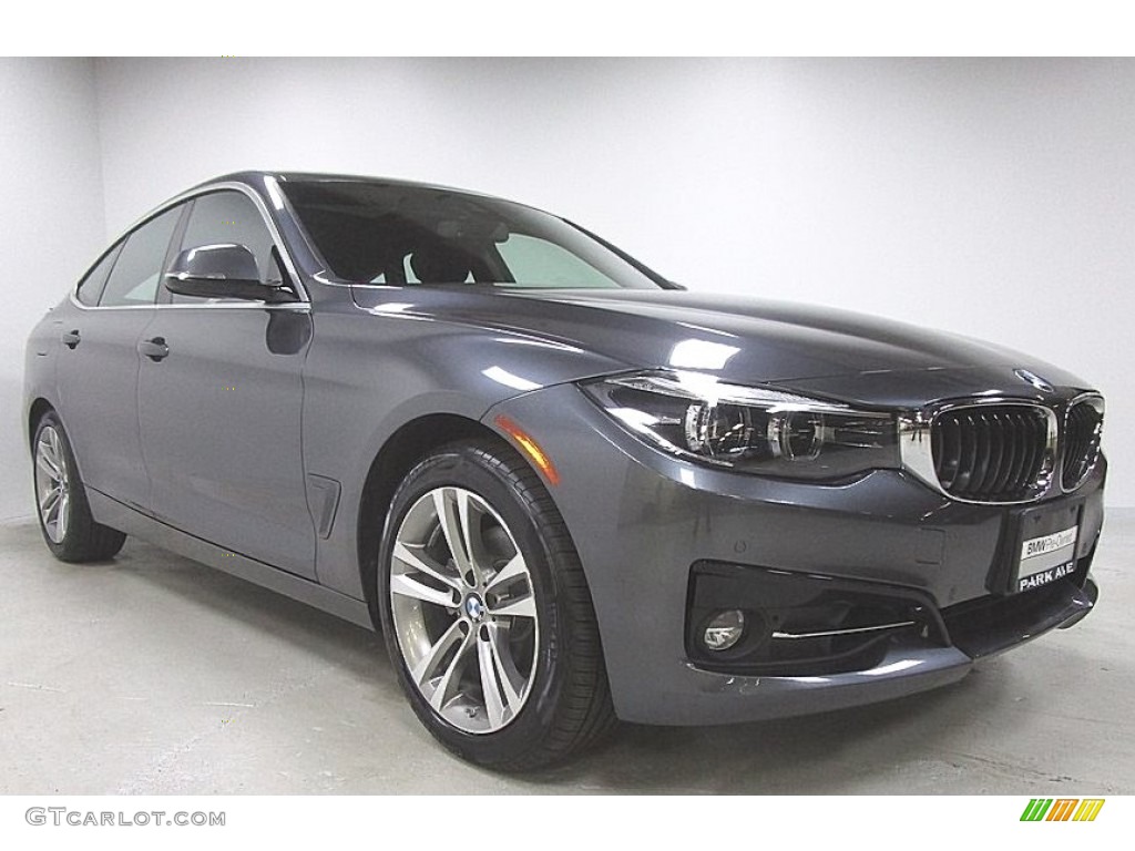 2018 3 Series 330i xDrive Gran Turismo - Mineral Grey Metallic / Black photo #7