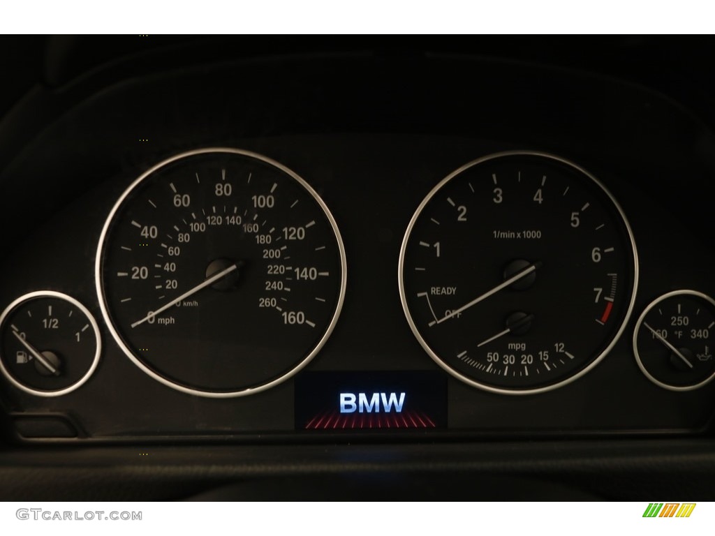 2015 3 Series 320i xDrive Sedan - Mineral Grey Metallic / Black photo #7