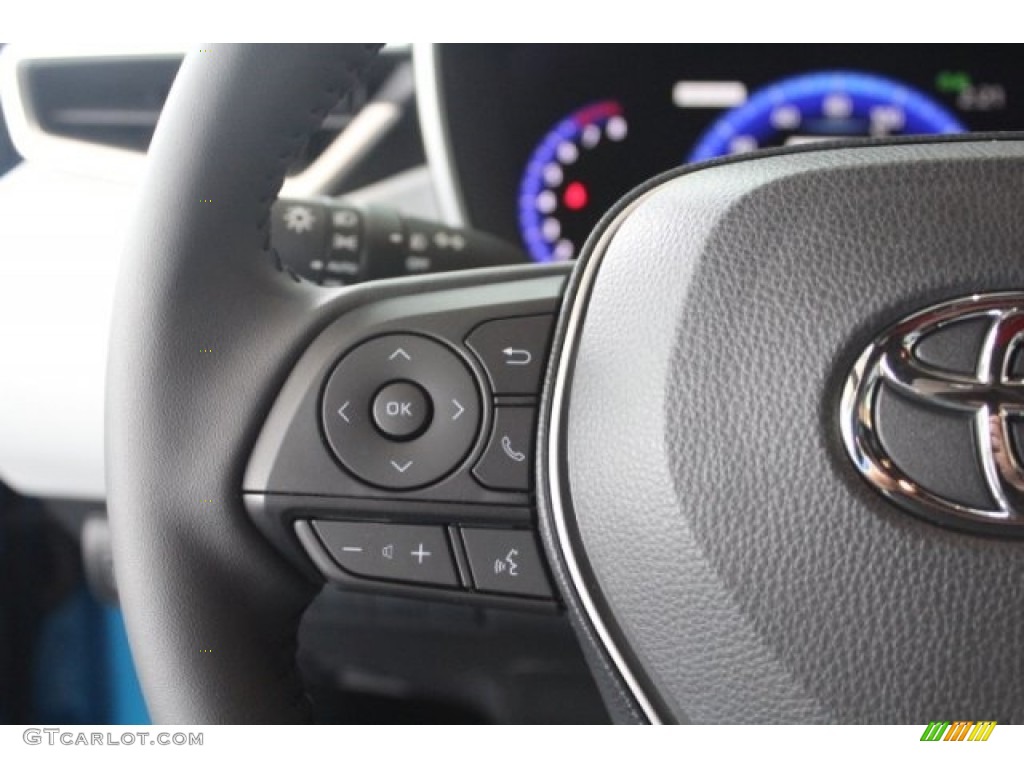 2019 Toyota Corolla Hatchback XSE Moonstone Steering Wheel Photo #128786196