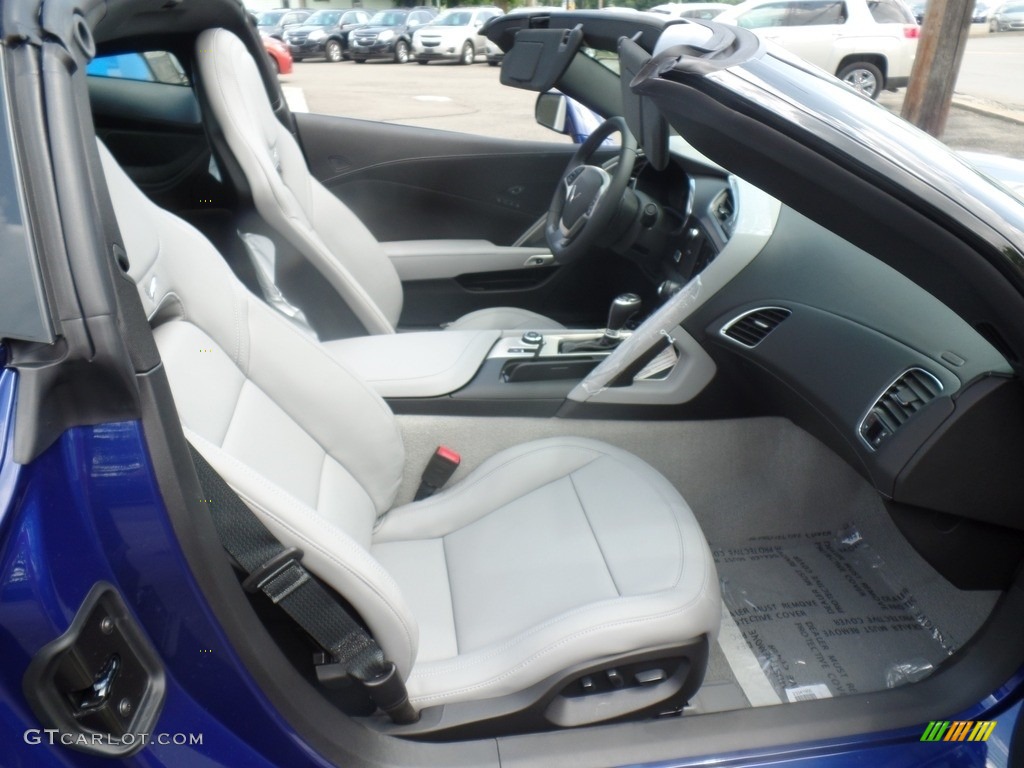 2019 Corvette Stingray Coupe - Admiral Blue Metallic / Gray photo #43