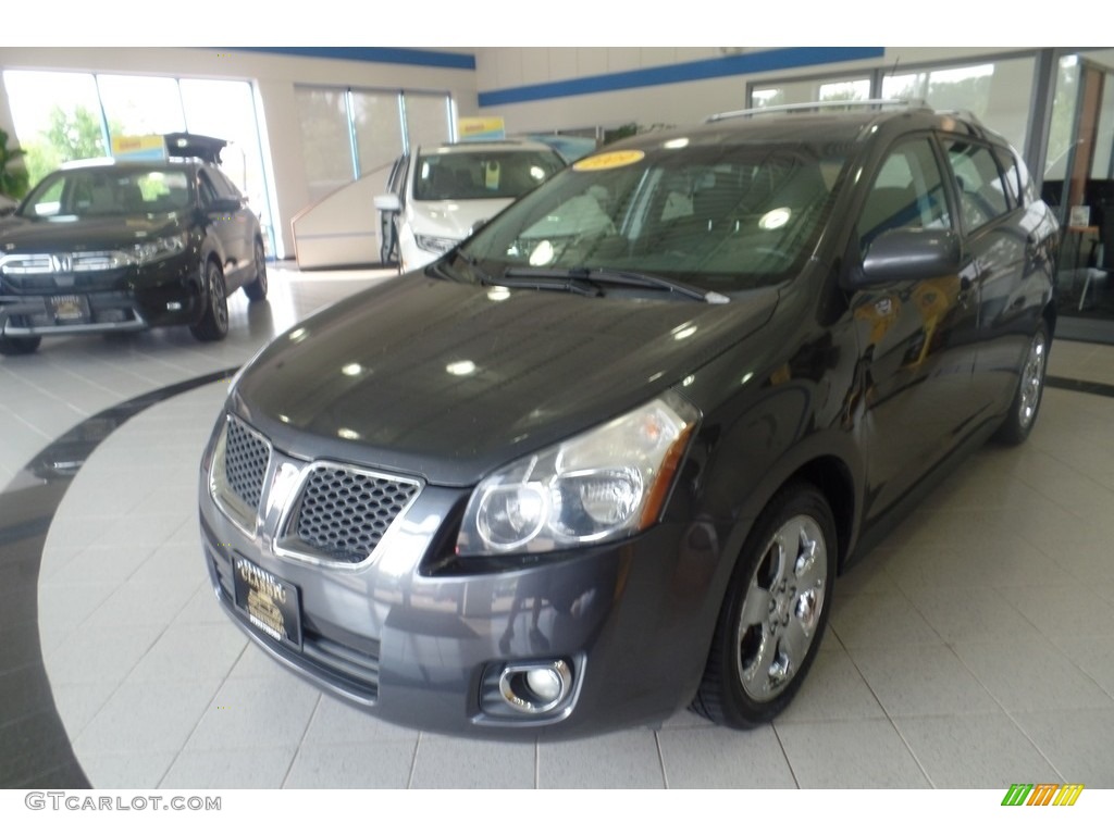 2009 Vibe 2.4 AWD - Carbon Gray Metallic / Ebony photo #1