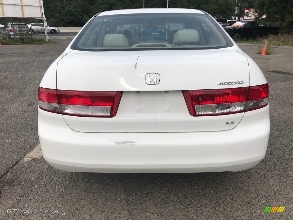 2003 Accord LX Sedan - Taffeta White / Ivory photo #5