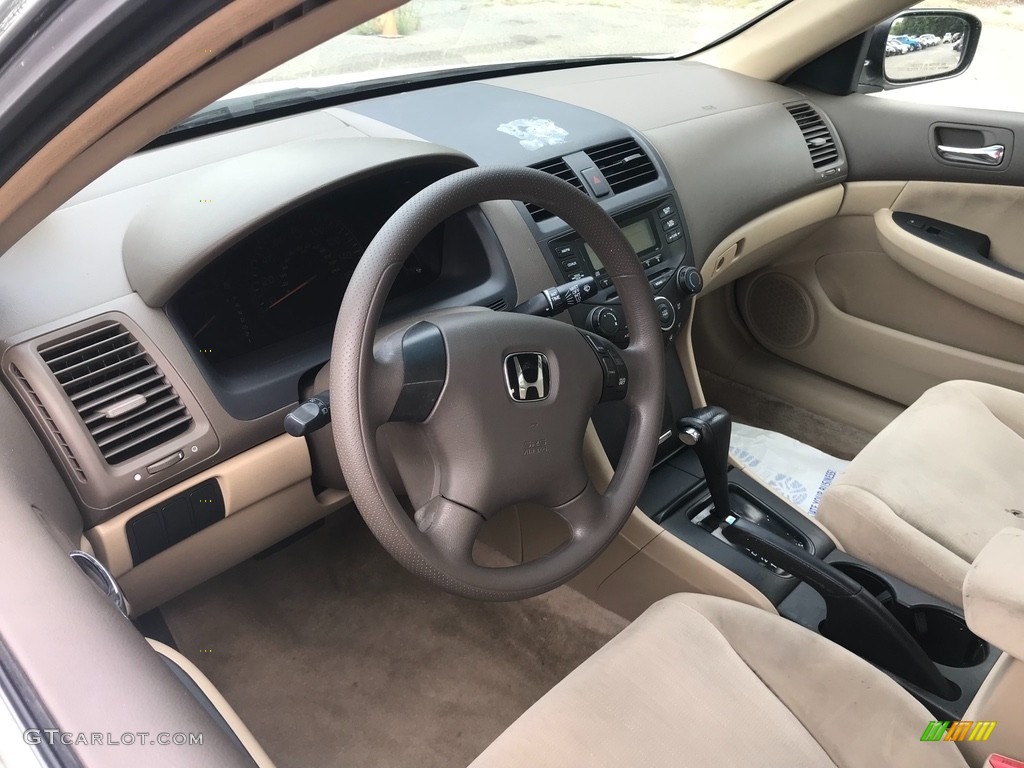 2003 Accord LX Sedan - Taffeta White / Ivory photo #11