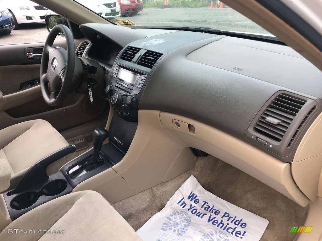 2003 Accord LX Sedan - Taffeta White / Ivory photo #14