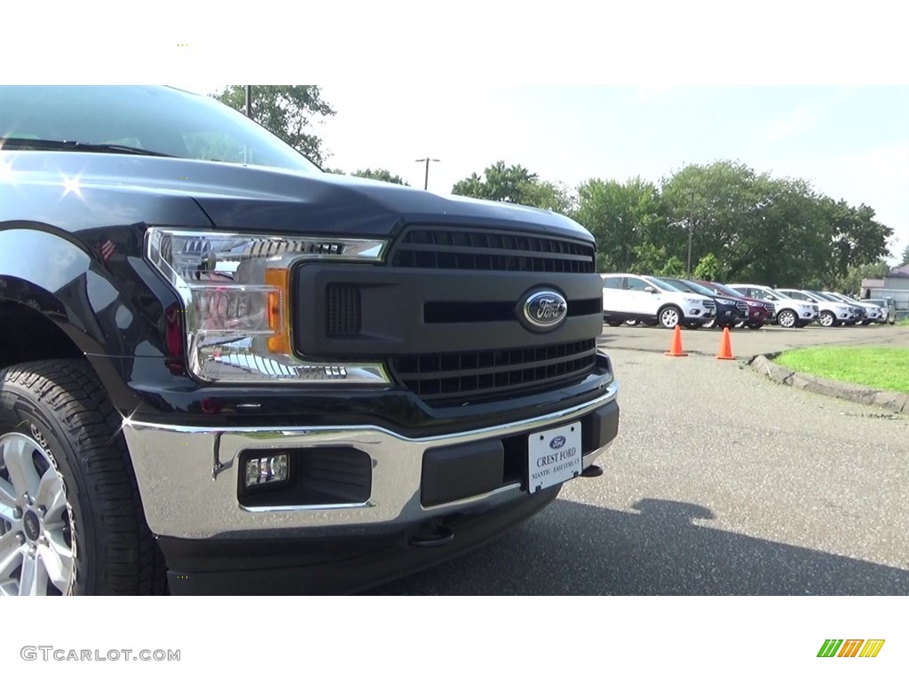 2018 F150 XL SuperCrew 4x4 - Shadow Black / Earth Gray photo #27