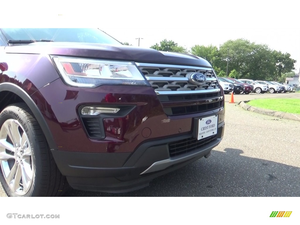 2018 Explorer XLT 4WD - Burgundy Velvet / Ebony Black photo #29