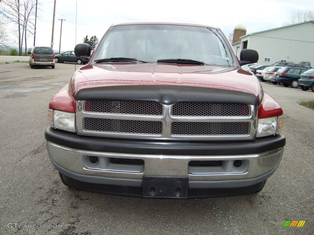 1999 Ram 1500 SLT Extended Cab - Metallic Red / Mist Gray photo #20