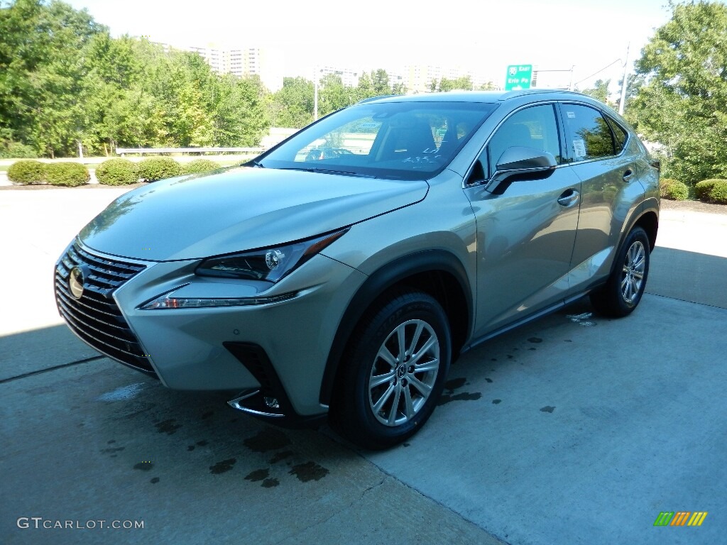 2019 NX 300 AWD - Sonic Titanium / Black photo #1