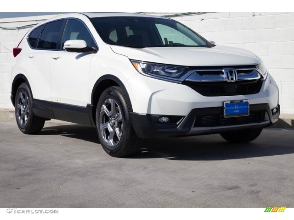 White Diamond Pearl Honda CR-V