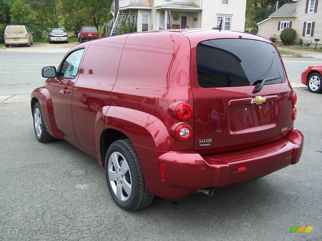 2009 HHR LS Panel - Cardinal Red Metallic / Ebony photo #50