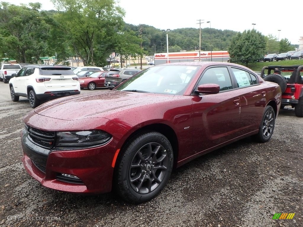 2018 Charger GT AWD - Octane Red Pearl / Black photo #1