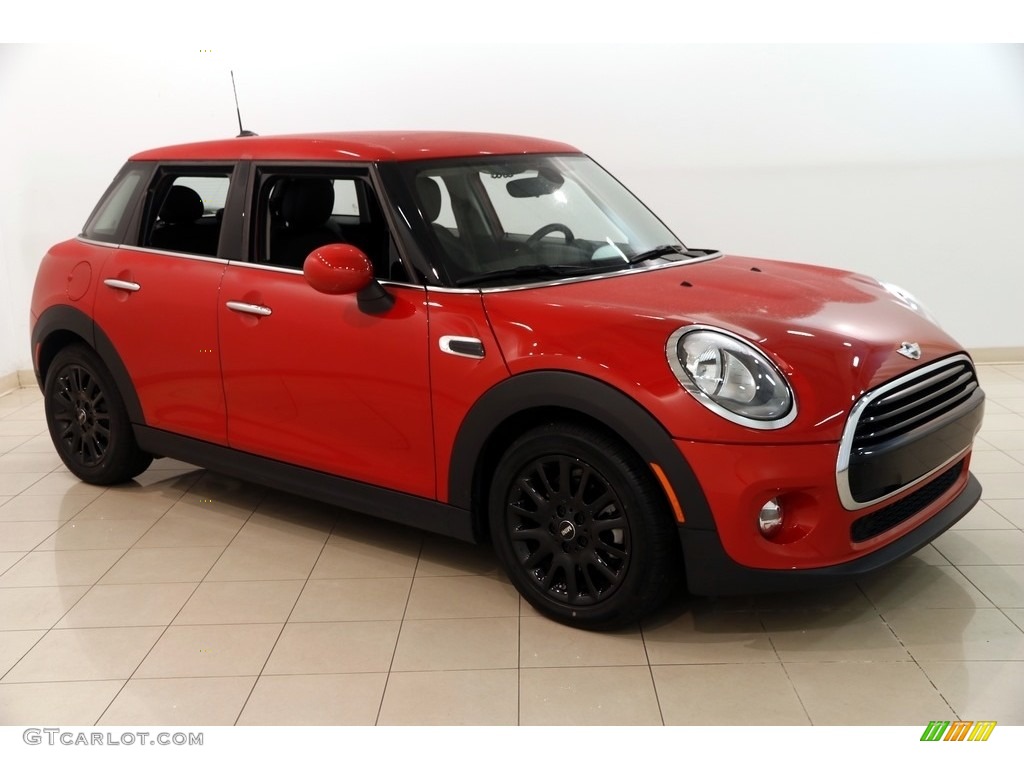 2018 Hardtop Cooper 4 Door - Blazing Red Metallic / Carbon Black photo #1