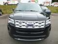 2018 Shadow Black Ford Explorer XLT 4WD  photo #4