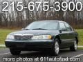 Medium Charcoal Green Metallic 1999 Lincoln Continental 