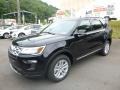 2018 Shadow Black Ford Explorer XLT 4WD  photo #5