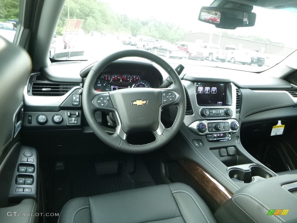 Jet Black Interior 2019 Chevrolet Tahoe LT 4WD Photo #128794089