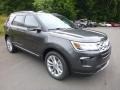 2018 Magnetic Metallic Ford Explorer XLT 4WD  photo #3