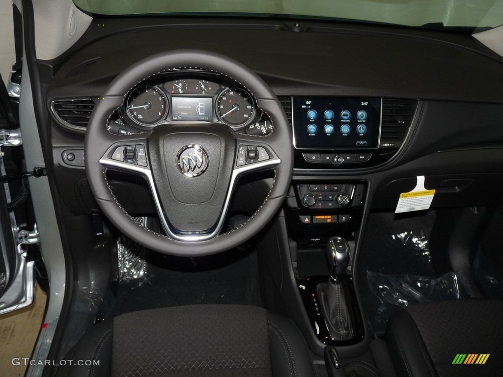 2019 Buick Encore Preferred AWD Ebony Steering Wheel Photo #128794992