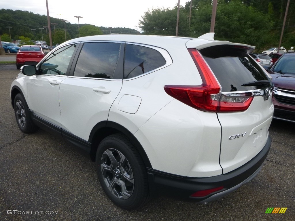 2018 CR-V EX AWD - White Diamond Pearl / Ivory photo #2
