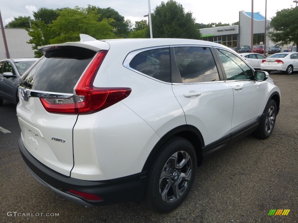 2018 CR-V EX AWD - White Diamond Pearl / Ivory photo #4
