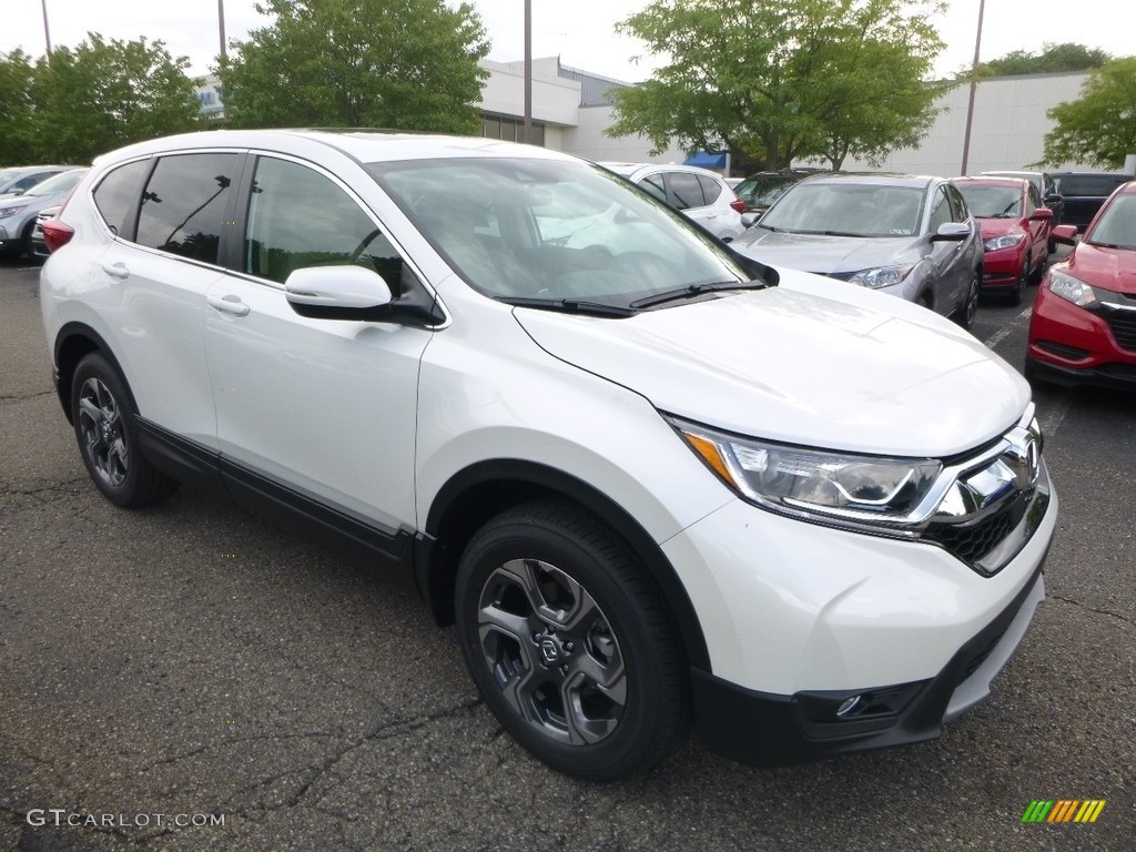 2018 CR-V EX AWD - White Diamond Pearl / Ivory photo #5