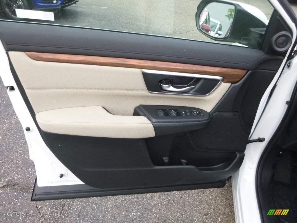 2018 CR-V EX AWD - White Diamond Pearl / Ivory photo #11