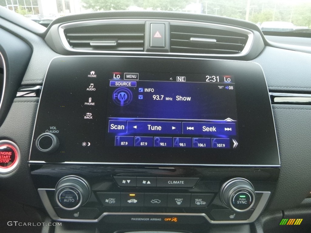 2018 CR-V EX AWD - White Diamond Pearl / Ivory photo #14