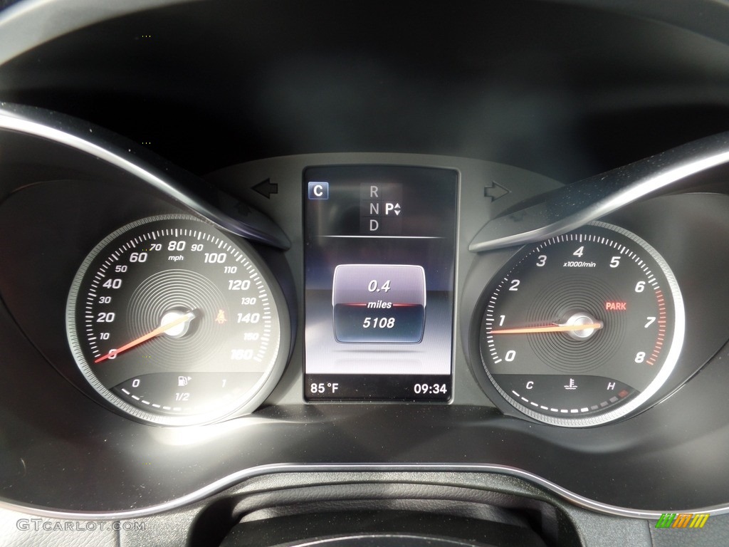 2018 GLC 300 4Matic - Iridium Silver Metallic / Black photo #16