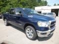 2019 Patriot Blue Pearl Ram 1500 Big Horn Crew Cab 4x4  photo #7