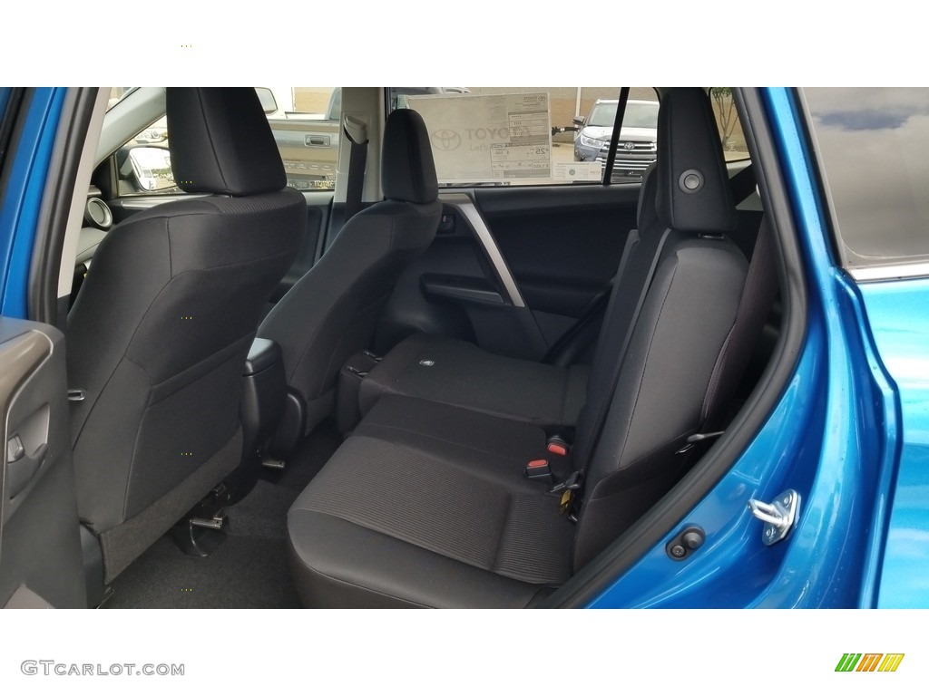 2018 RAV4 LE - Electric Storm Blue / Black photo #4