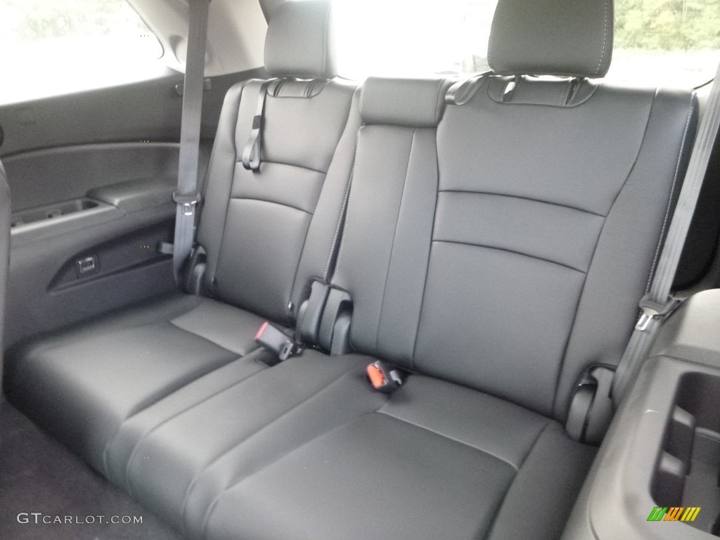 Black Interior 2019 Honda Pilot Elite AWD Photo #128800275
