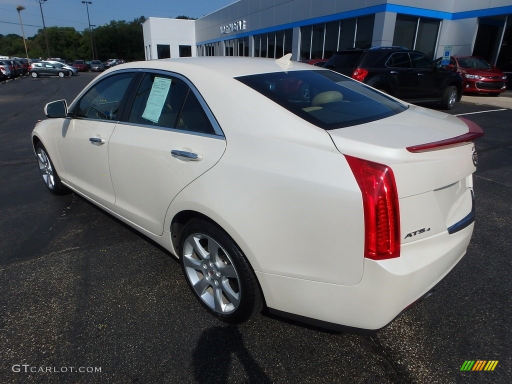 2013 ATS 2.0L Turbo AWD - White Diamond Tricoat / Caramel/Jet Black Accents photo #4