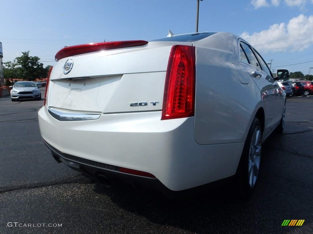 2013 ATS 2.0L Turbo AWD - White Diamond Tricoat / Caramel/Jet Black Accents photo #8