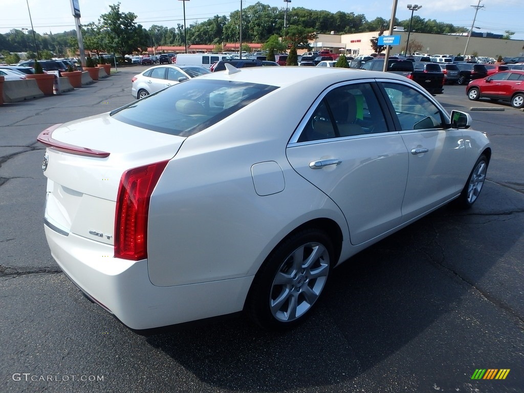 2013 ATS 2.0L Turbo AWD - White Diamond Tricoat / Caramel/Jet Black Accents photo #9