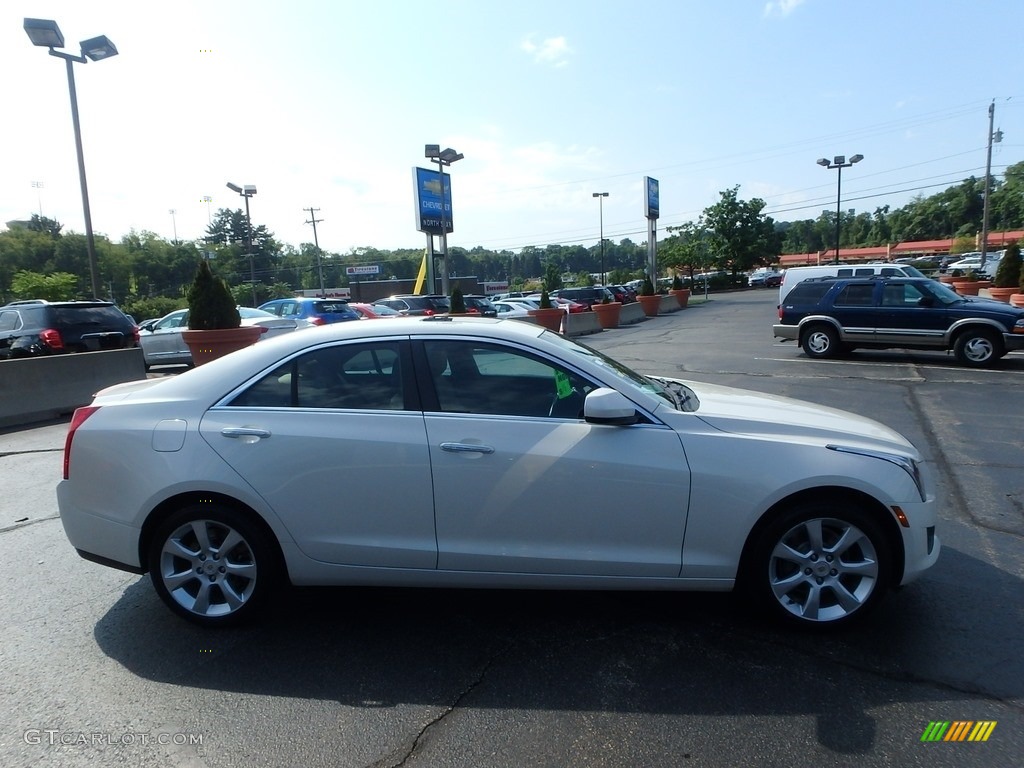 2013 ATS 2.0L Turbo AWD - White Diamond Tricoat / Caramel/Jet Black Accents photo #10
