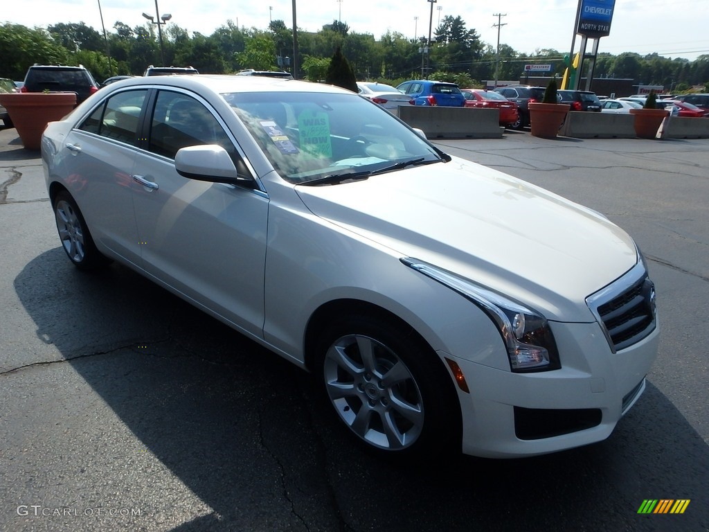 2013 ATS 2.0L Turbo AWD - White Diamond Tricoat / Caramel/Jet Black Accents photo #11