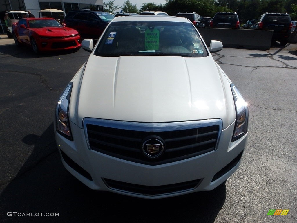2013 ATS 2.0L Turbo AWD - White Diamond Tricoat / Caramel/Jet Black Accents photo #13