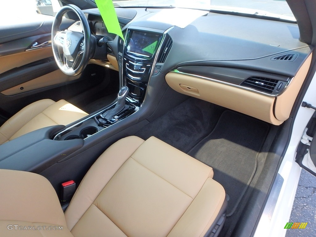 2013 ATS 2.0L Turbo AWD - White Diamond Tricoat / Caramel/Jet Black Accents photo #16