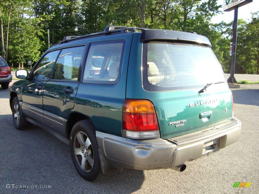 1999 Forester S - Acadia Green / Beige photo #3