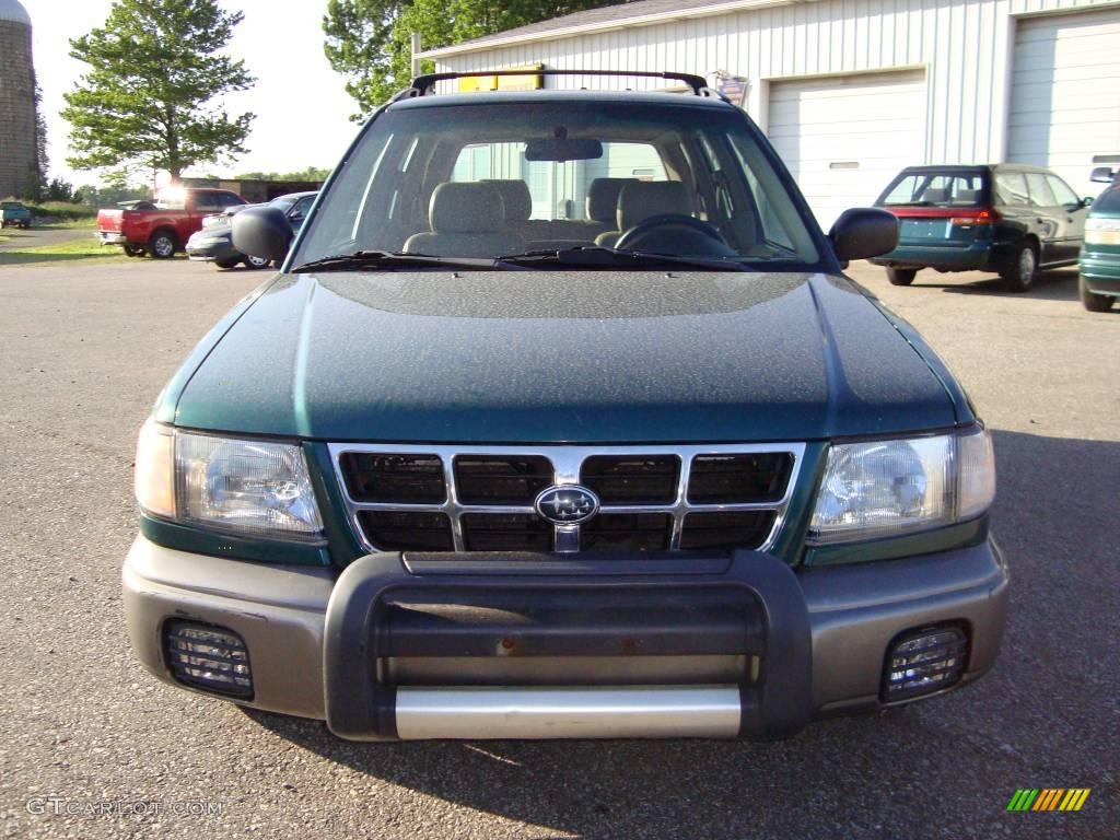 1999 Forester S - Acadia Green / Beige photo #4