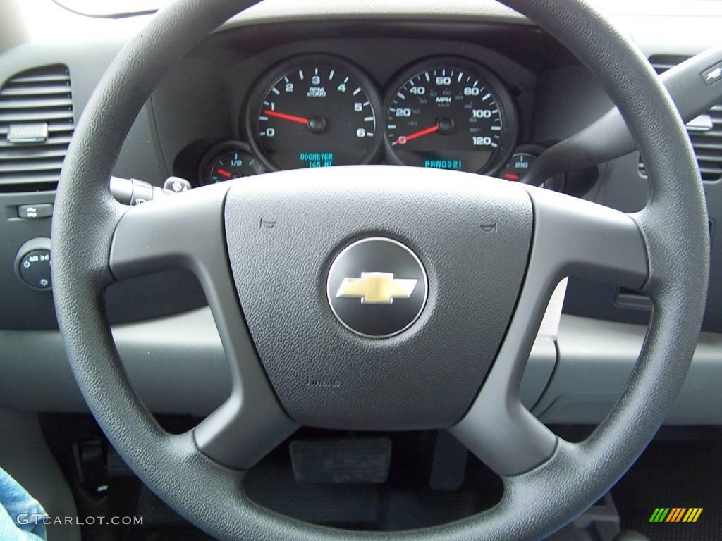 2009 Silverado 1500 Regular Cab 4x4 - Summit White / Dark Titanium photo #49