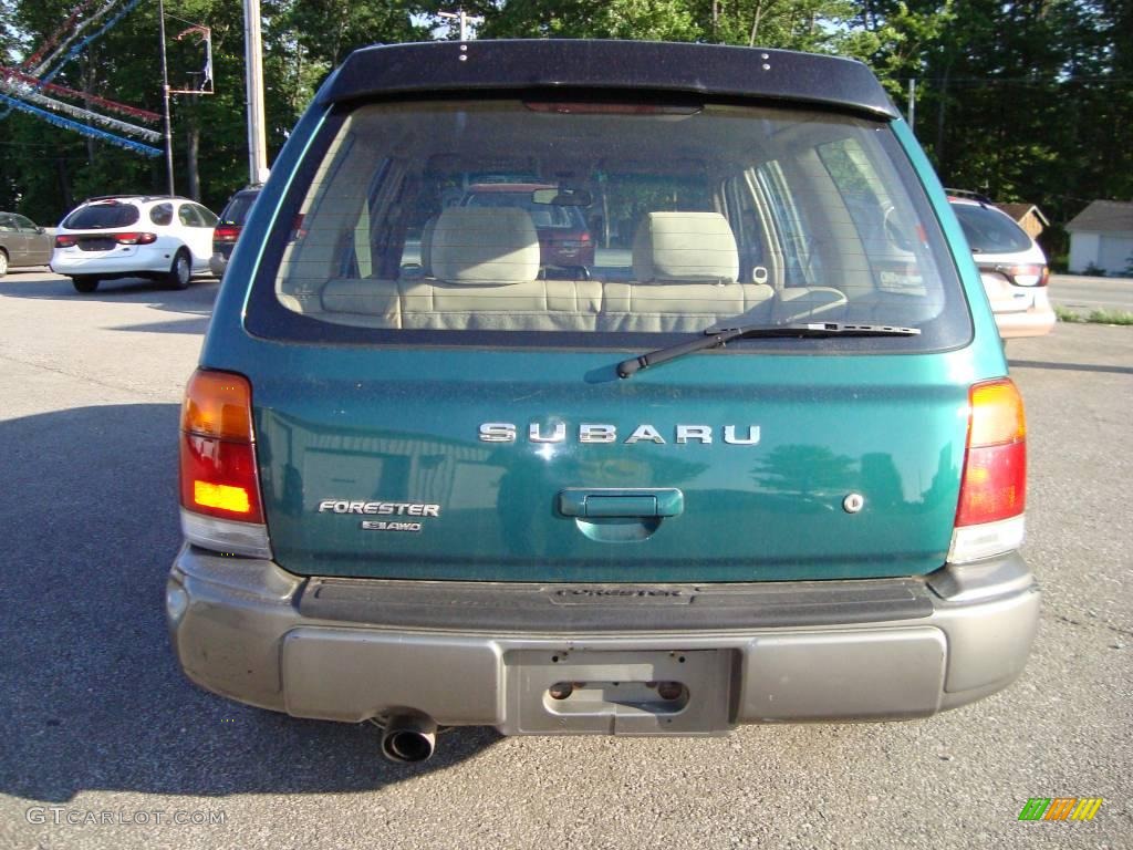 1999 Forester S - Acadia Green / Beige photo #5