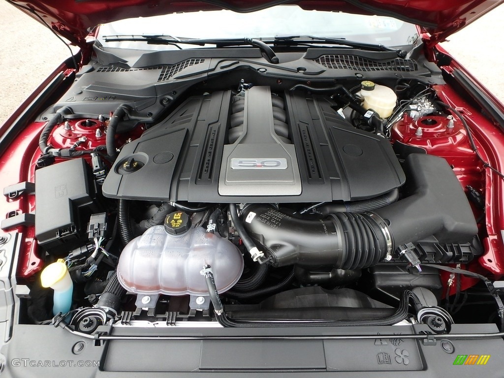 2018 Ford Mustang GT Fastback 5.0 Liter DOHC 32-Valve Ti-VCT V8 Engine Photo #128805972
