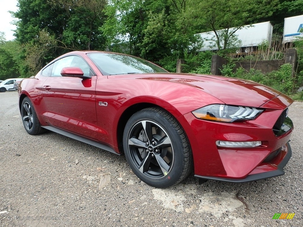 Ruby Red 2018 Ford Mustang GT Fastback Exterior Photo #128806021