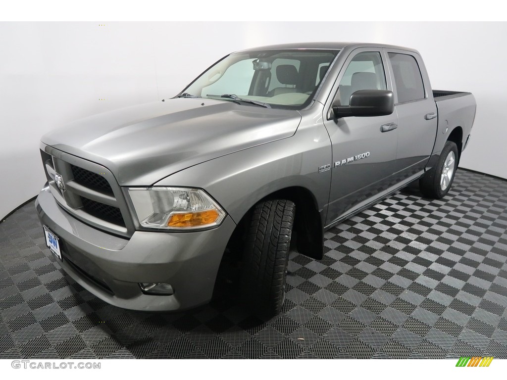 2012 Ram 1500 ST Crew Cab 4x4 - Mineral Gray Metallic / Dark Slate Gray/Medium Graystone photo #6